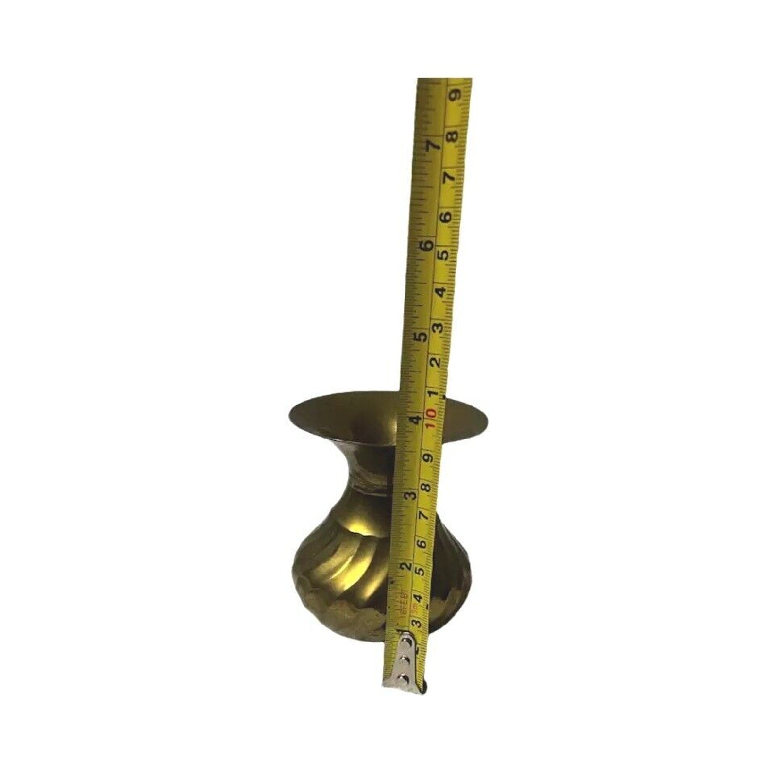 Handcrafted Flower Pot Vase Brass Christmas Housewarming Collectibles India
