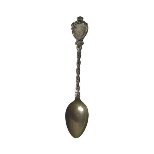 Antique Klepa Aris Holland Souvenir Spoon Teaspoon Baby Swirled Silver Plated