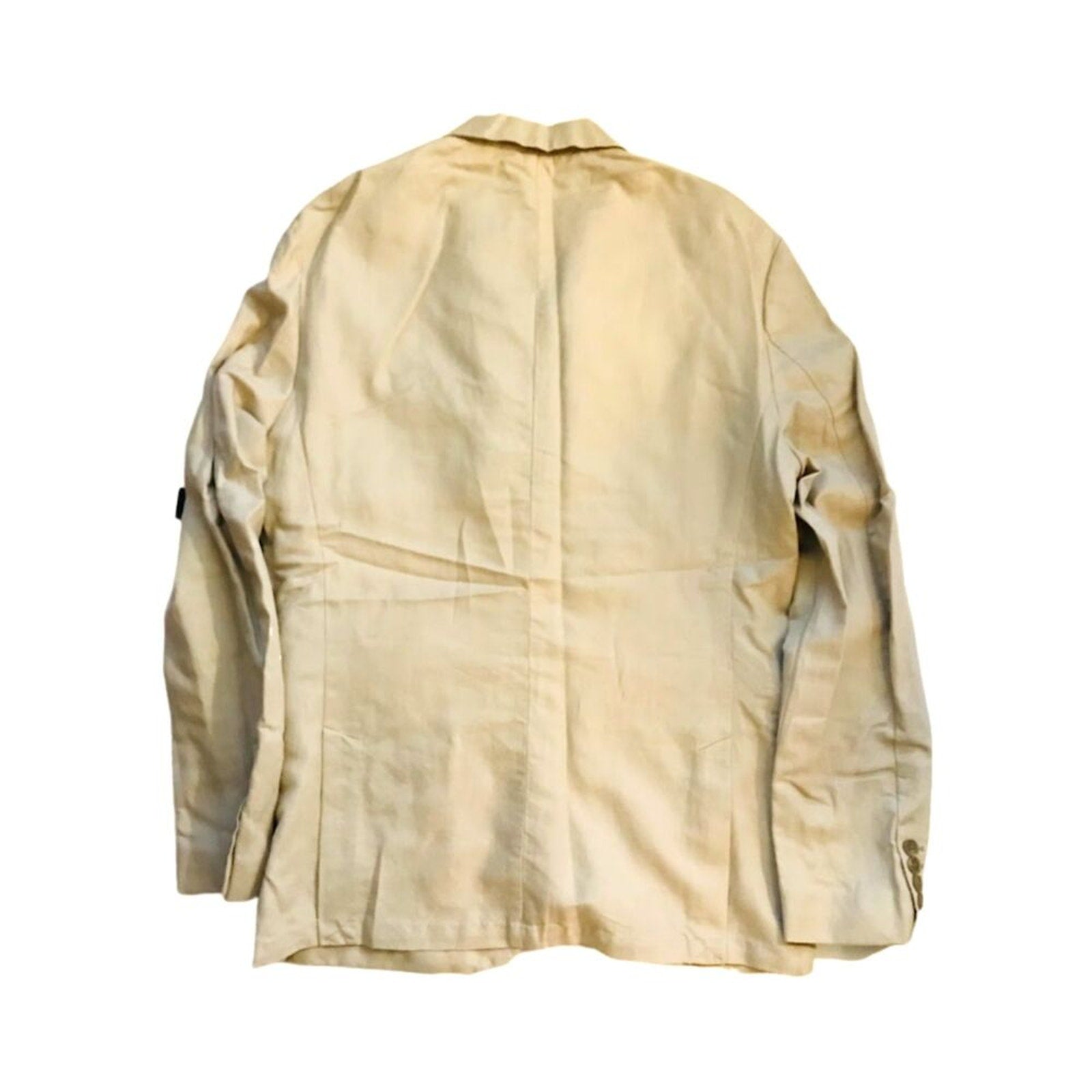 NWT Claiborne Men`s Suit Formal Blazer Elegant Cream Sand Beige 42