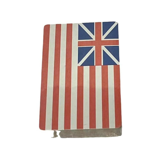 Vintage Playing Card Deck - Grand Union Flag 1776 Deck Red Blue White