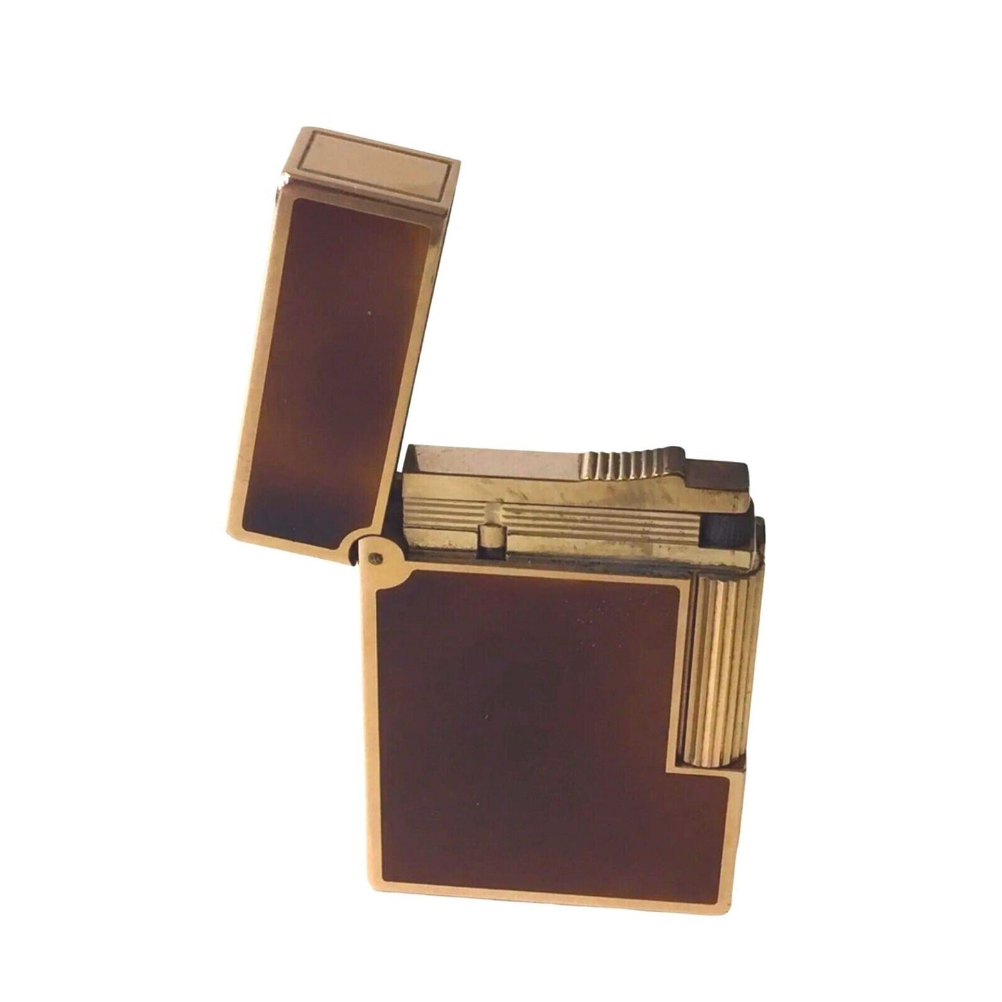 Vintage S.T. Dupont Cigarette Lighter – Paris 18K Gold Filled & Laque De Chine