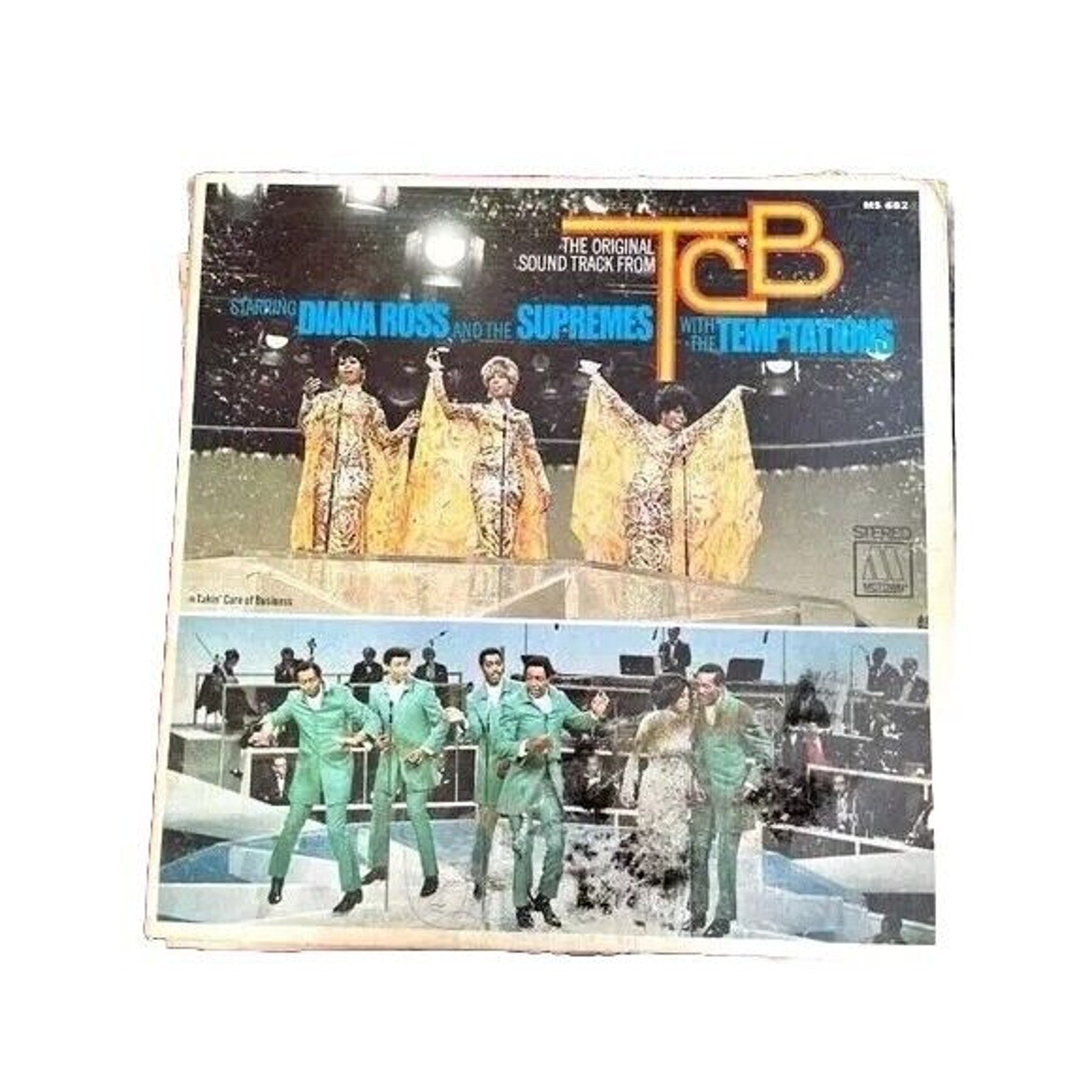 Diana Ross & The Supremes & Temptations – The Original Soundtrack From TCB LP VG
