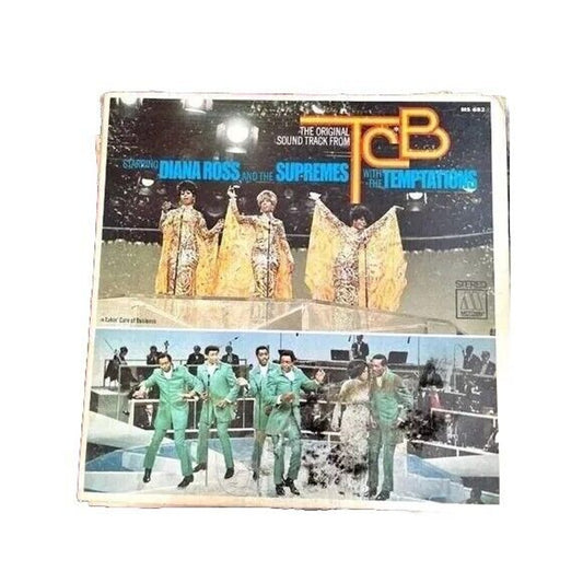Diana Ross & The Supremes & Temptations – The Original Soundtrack From TCB LP VG