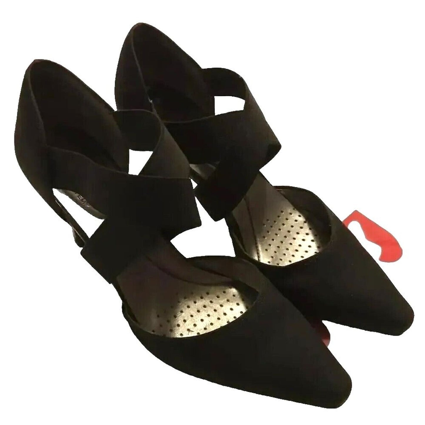 Life Stride Black Pumps High Heels - Women's Size 6M (Soft System Kelli)