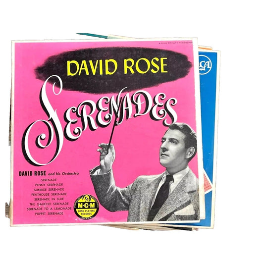 David Rose-Serenades E-515 MGM 10" Vinyl Lp Record