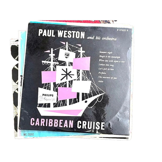 Paul Weston- Caribbean Cruise B 07633 R Vinyl Lp Record