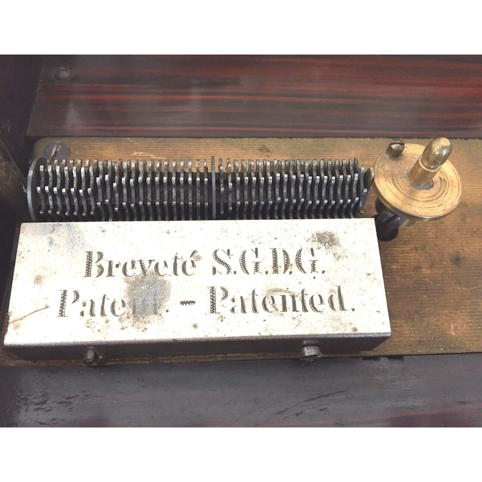 Exquisite 19th Century Antique Polyphon Music Box - Leipzig Waltz Edition