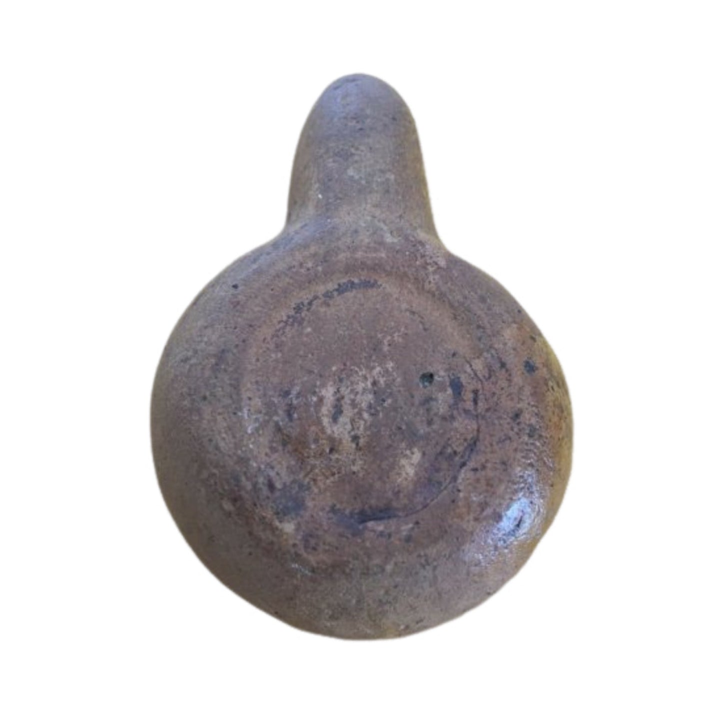 Ancient Roman Terracotta Oil Lamp 200 BC Pax Marked Original