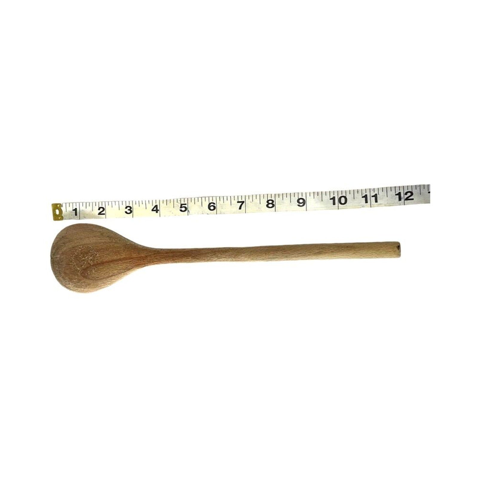 Williams Sonoma Open Kitchen Round Wooden Spoon Wide Sauté Fry Wok Utensil