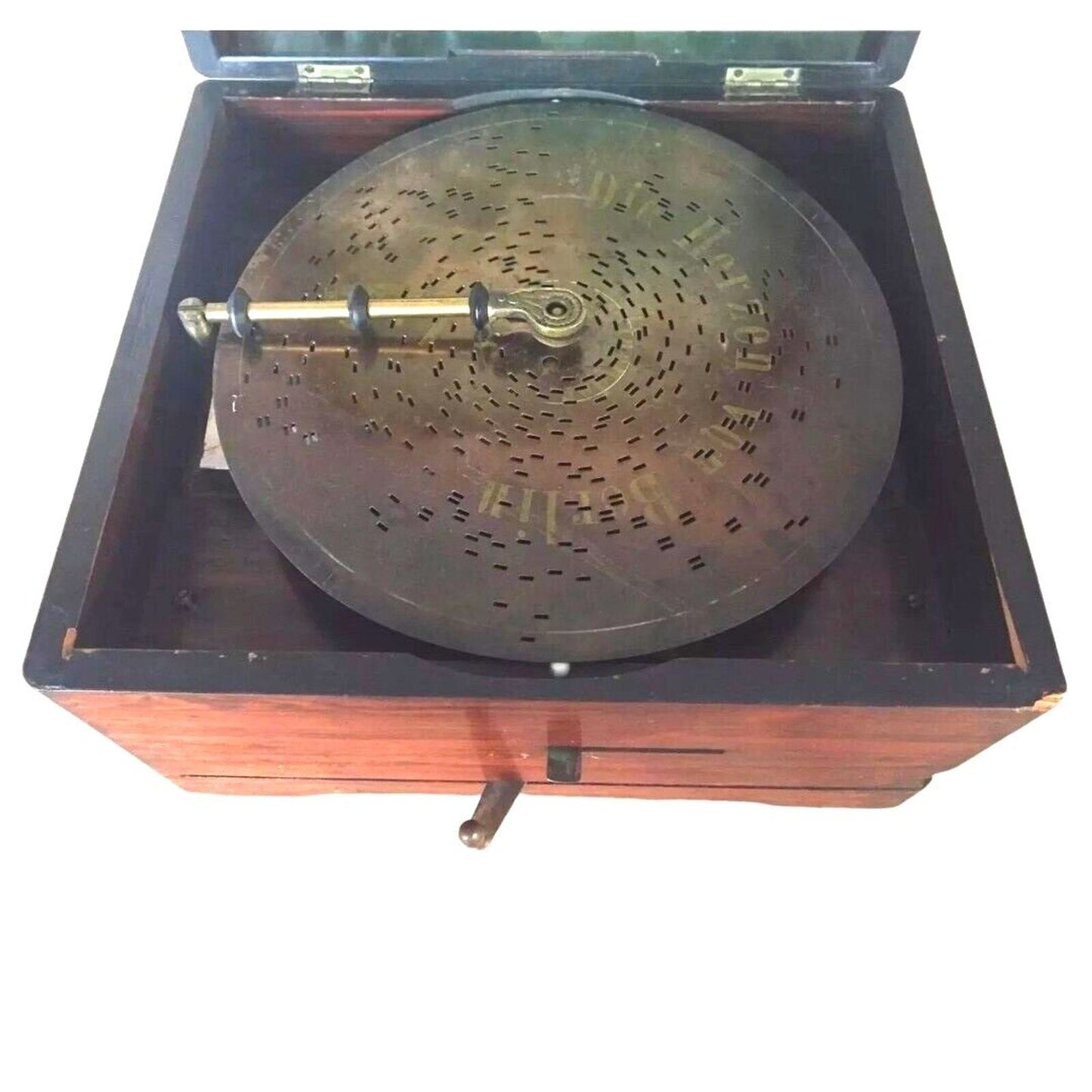 Exquisite 19th Century Antique Polyphon Music Box - Leipzig Waltz Edition