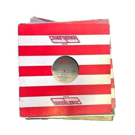Rock Master Scott & The Dinamics 3-'It's Life' Emergency Records Vinyl Lp Record