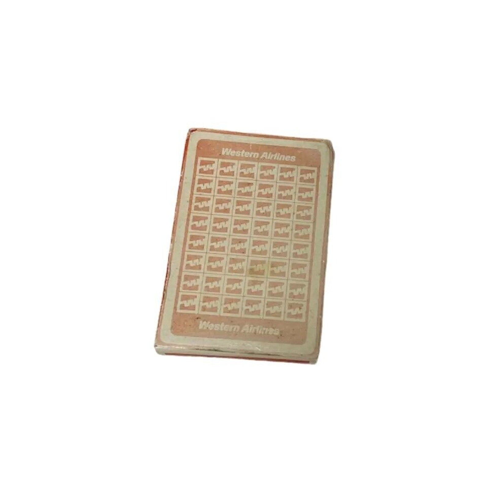 Vintage Deck of Western Airlines Playing Cards Deck
