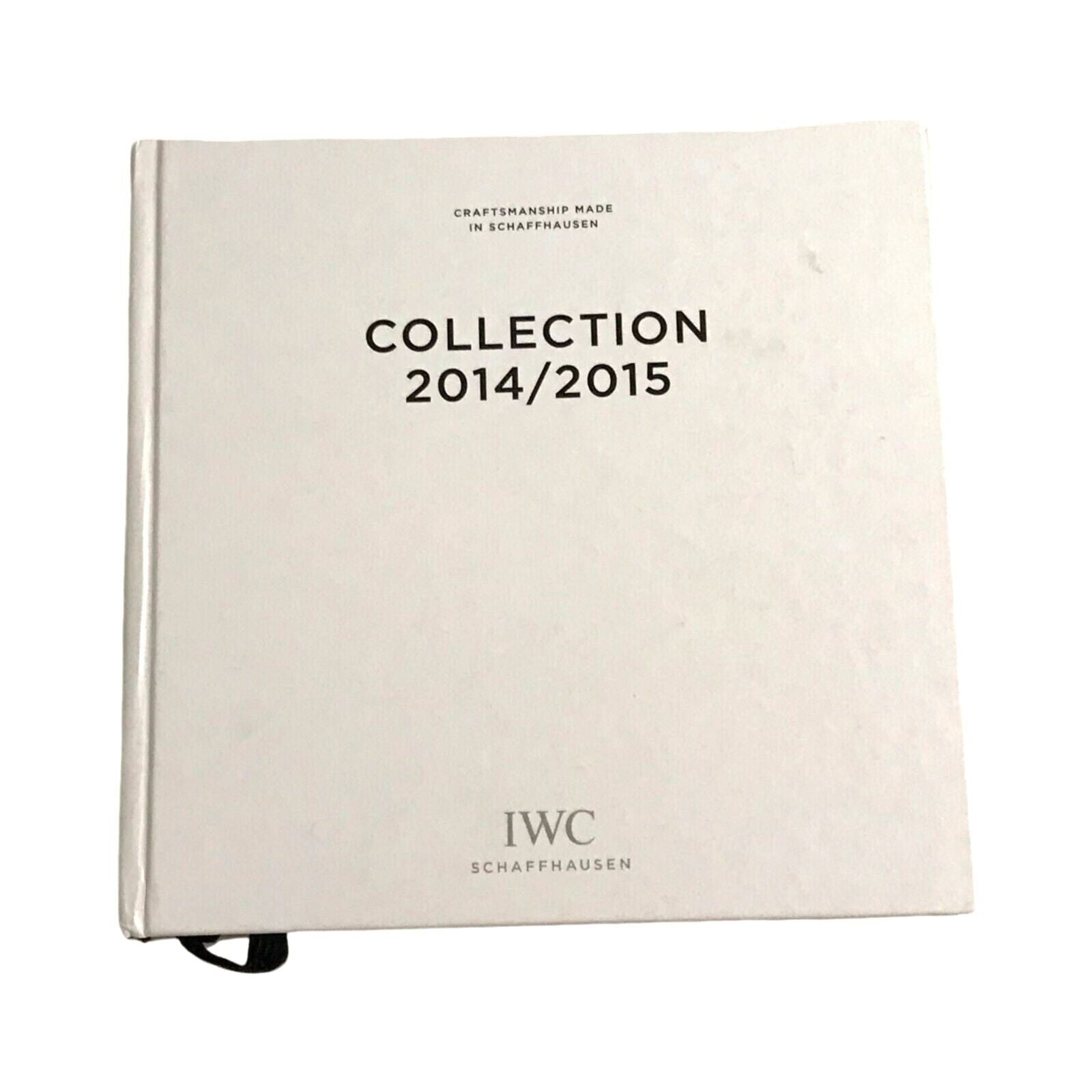 Iwc Schaffhausen Watches Collection Catalog Book 2014/2015 Look book Hardcover