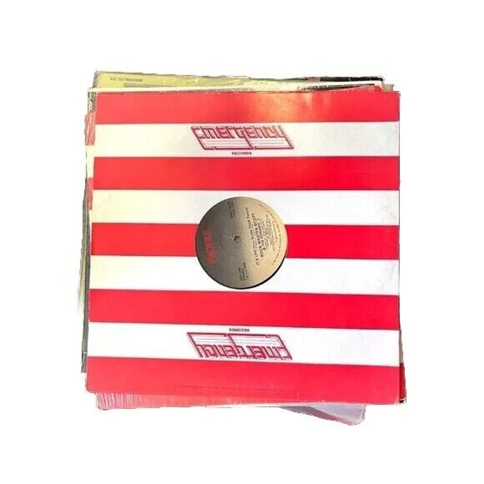 Rock Master Scott & The Dinamics 3-'It's Life' Emergency Records Vinyl Lp Record