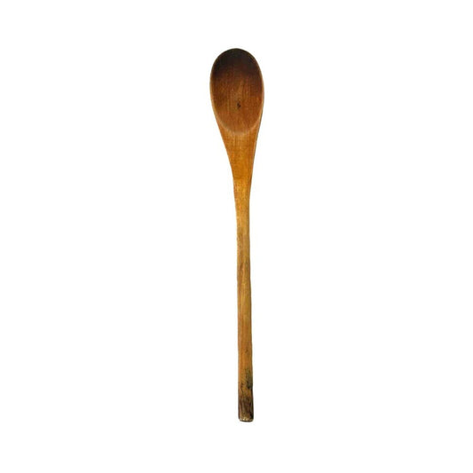 Frying Round Wooden Spoon Cooking Kitchen Utensil Flip Wok