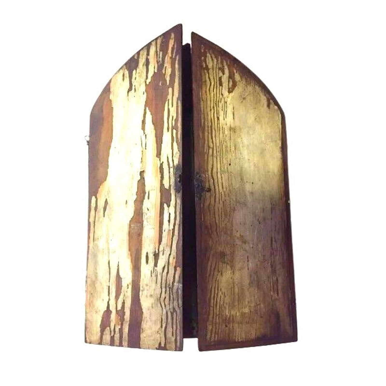 Antique Russian Christian Orthodox Triptych Icon Mother Virgin Madonna Jesus