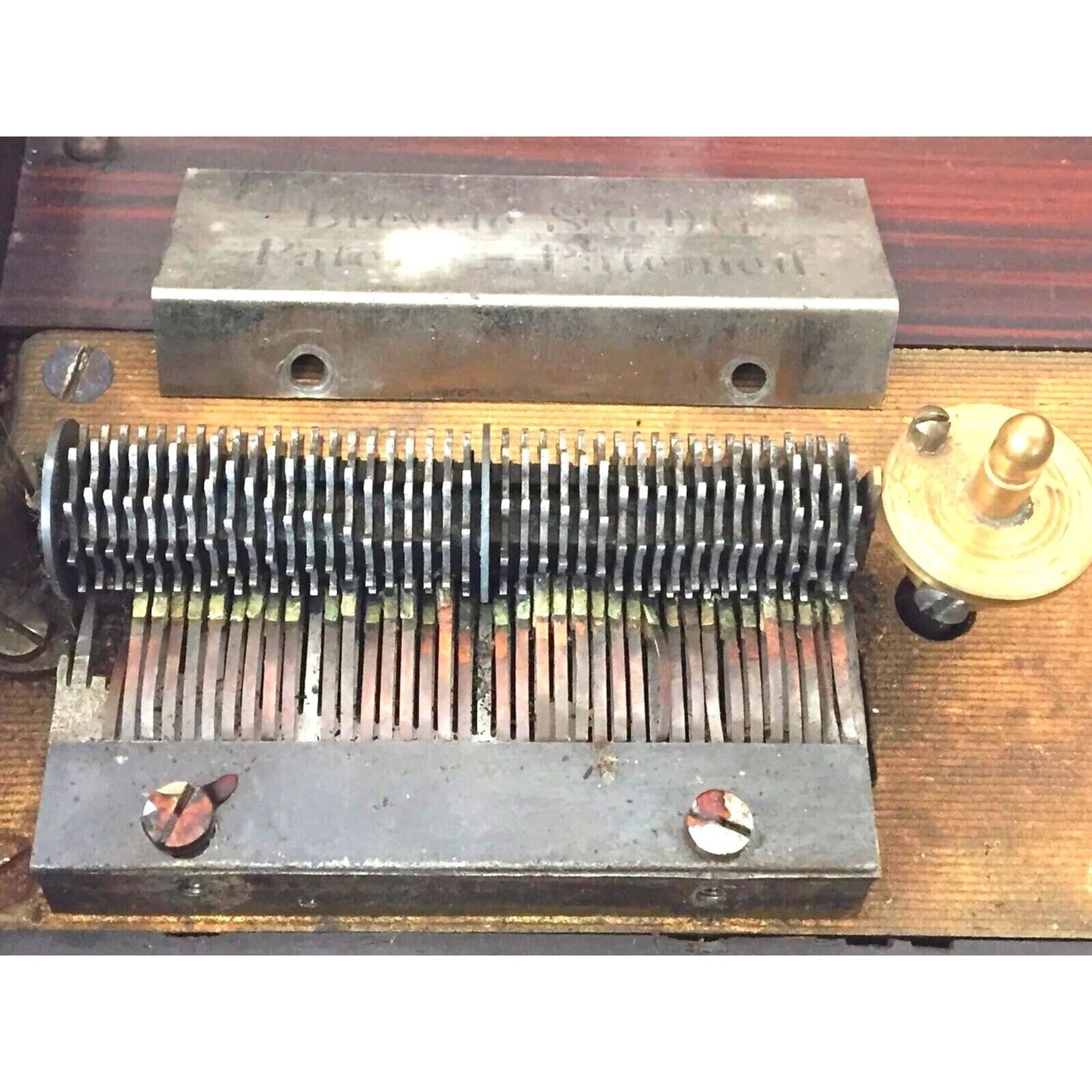 Exquisite 19th Century Antique Polyphon Music Box - Leipzig Waltz Edition