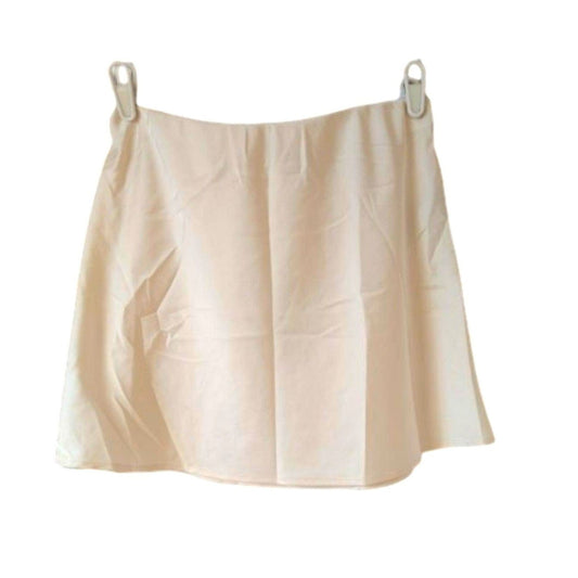 Forever 21 Women's Beige Cream Mini Skirt - Size M