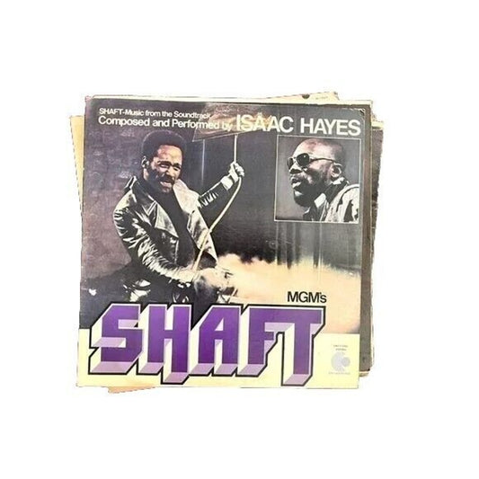 MGM's Shaft By Isaac Hayes Vinyl Lp Record