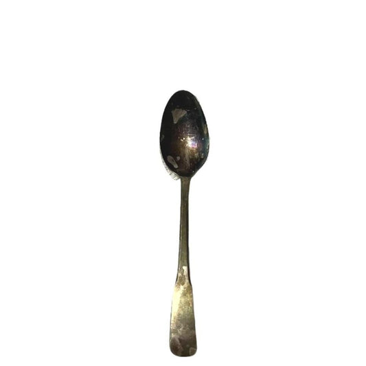 Antique Vintage Souvenir Small Spoon Teaspoon Baby Spoon Silver Plated