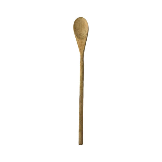 Vintage Round Wooden Spoon Cooking Kitchen Utensil