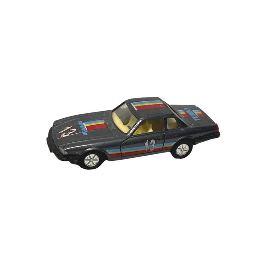 Vintage Metal Diecast Pullback Car #13 Turbo