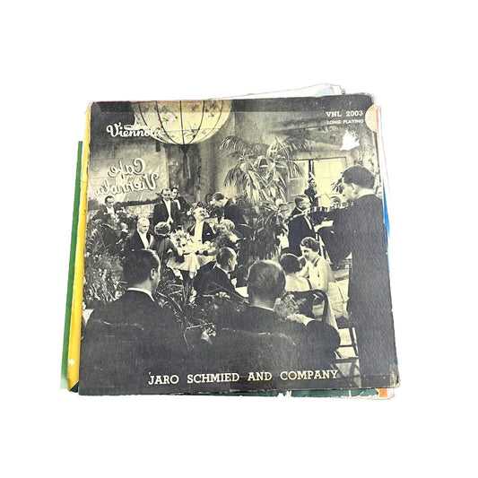 Jaro Schmied And Company-Cafe Viennola, Viennola VNL 2003 Vinyl Lp 10" Record