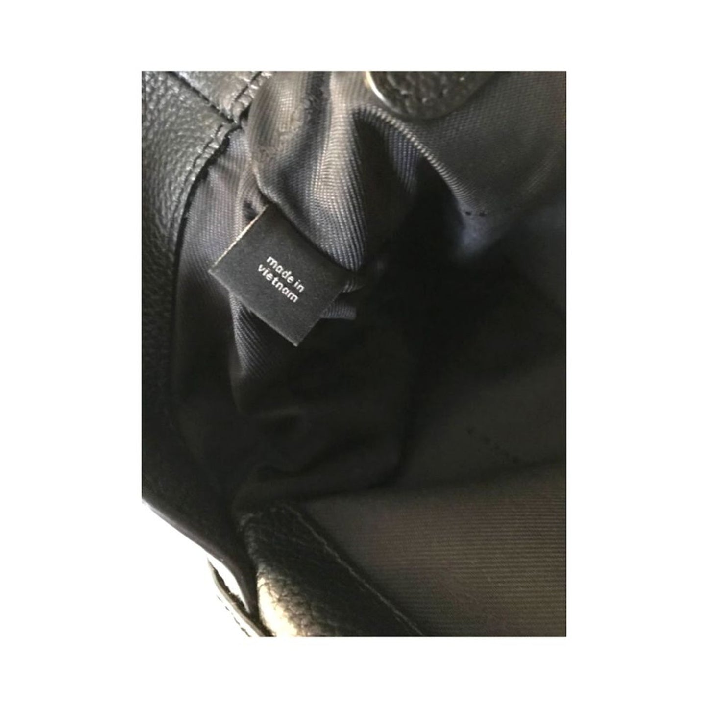 NWOT Coach Turnlock Edie Pebble Leather Shoulder Bag Beachwood Black Gold 36855
