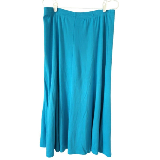 Adolfo sport maxi blue bell Women Skirt size M