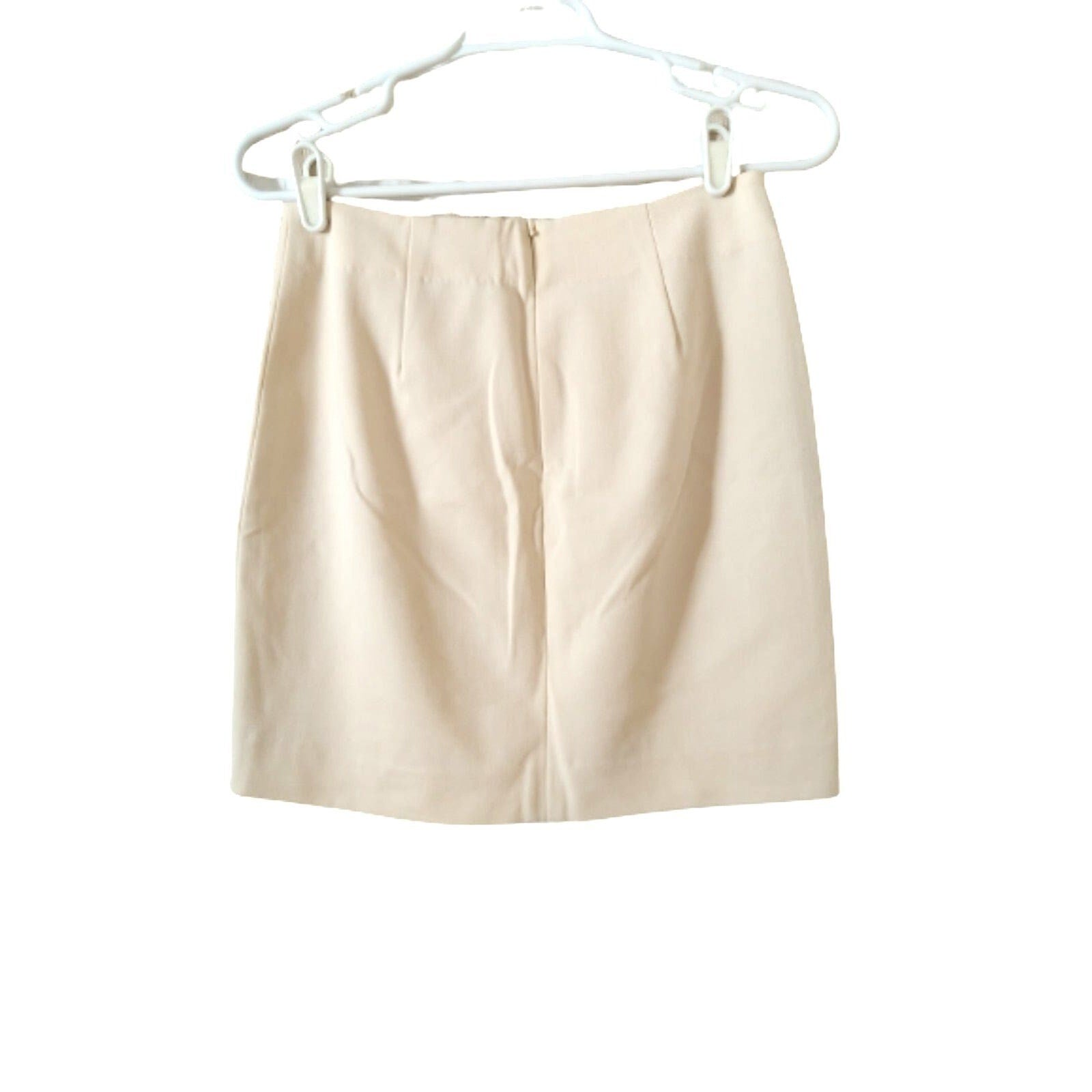 Cache beige mini Zipper up skirt 0 XS
