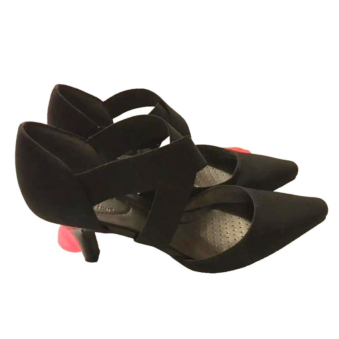 Life Stride Black Pumps High Heels - Women's Size 6M (Soft System Kelli)