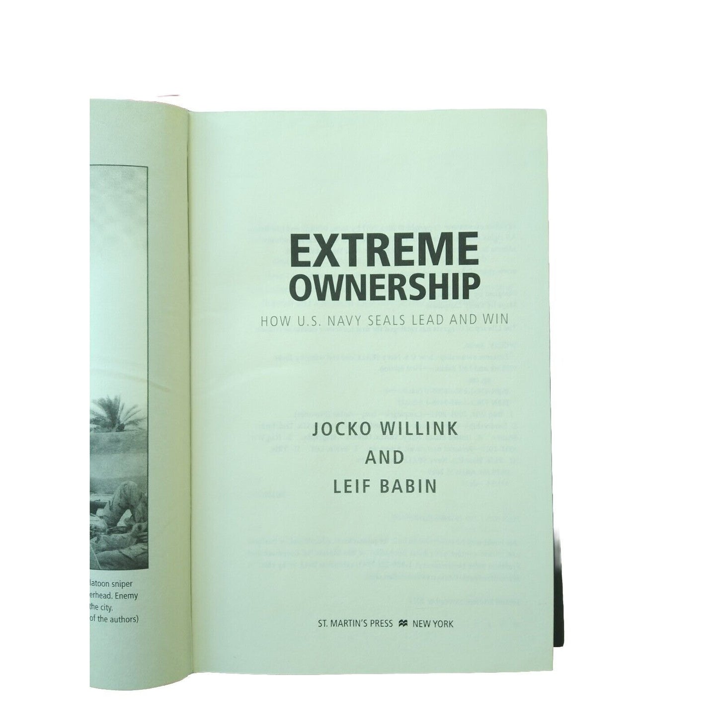 Extreme Ownership Book: How U. S. Navy SEALs Lead and Win Hardback With Jacket