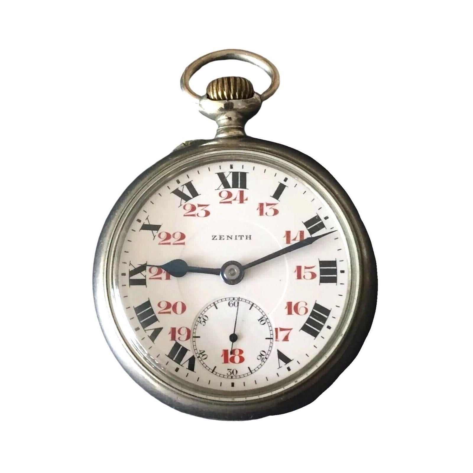 Pocket Watch Antique Zenith Grand Prix Paris 1900 Double Hunter Double Eagle