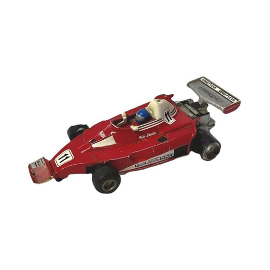 Vintage Polistil Diecast Ferrari Car Toy Niki Lauda 11 1/16 Formula 1 Racing