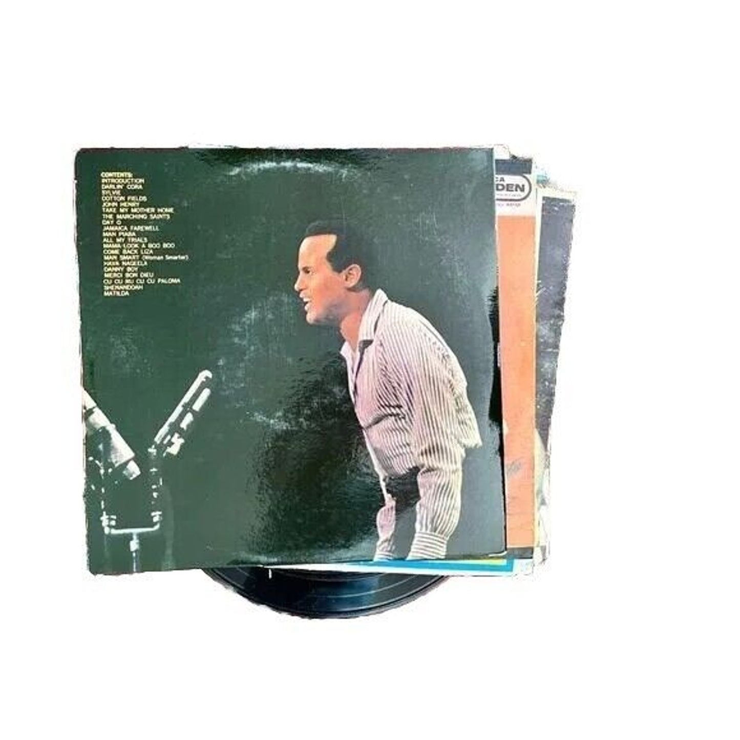 Belafonte At Carnegie Hall Vinyl Lp Record