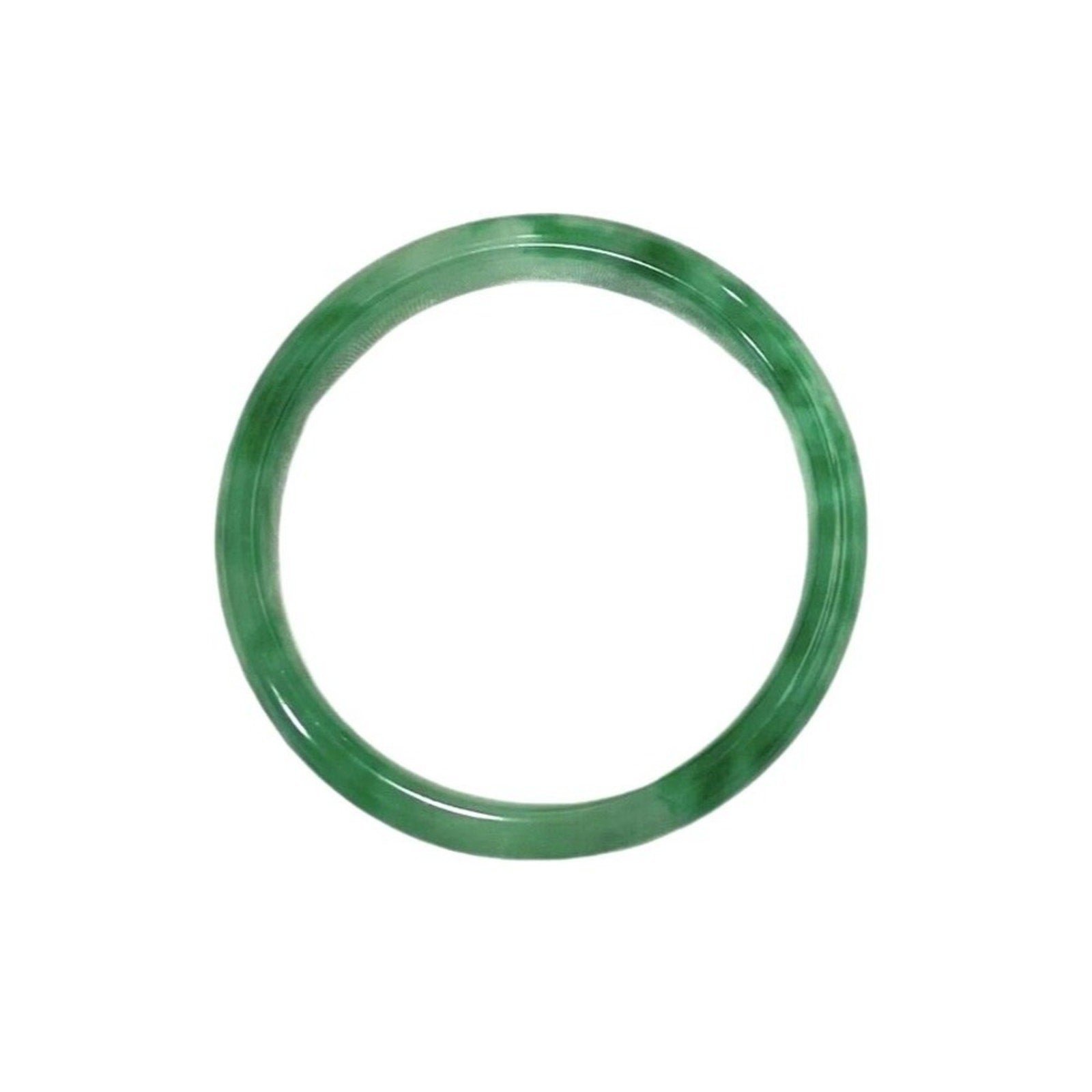 Original Natural Antique Apple Green Jadeite Jade Bangle Bracelet