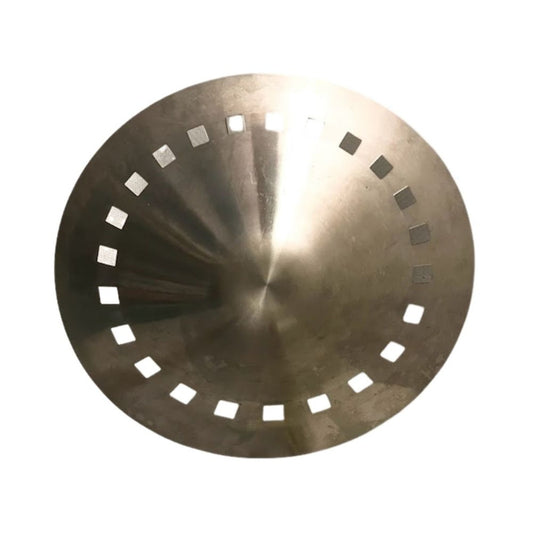 Image Imports Serving Fruit Bread Pierced Bowl Round Stainless Steel