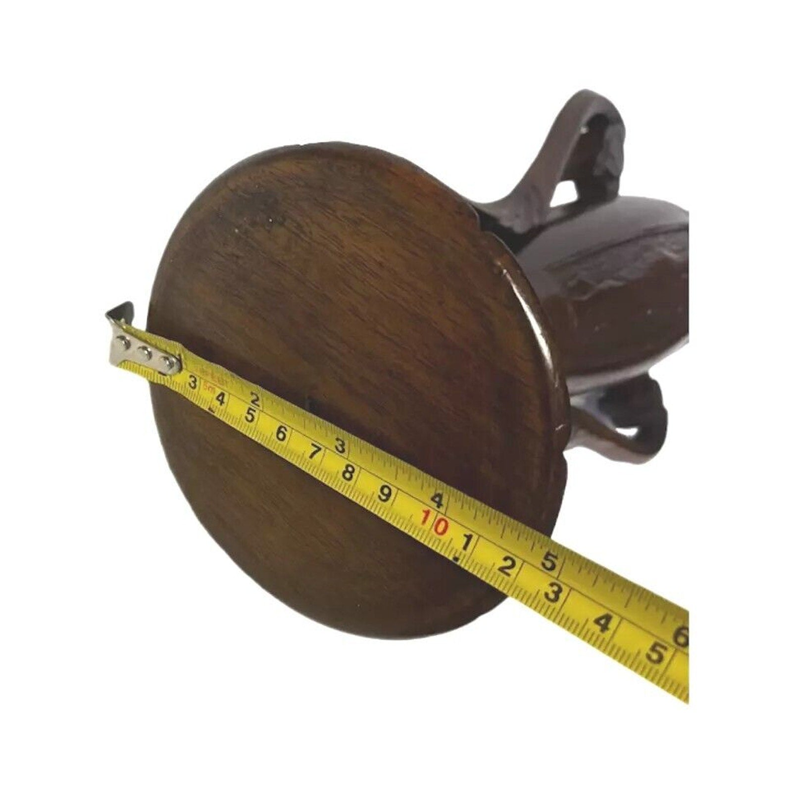 Antique Secession Urn Shape Trophy Vase Two Handles Carved Wood Rare Unique