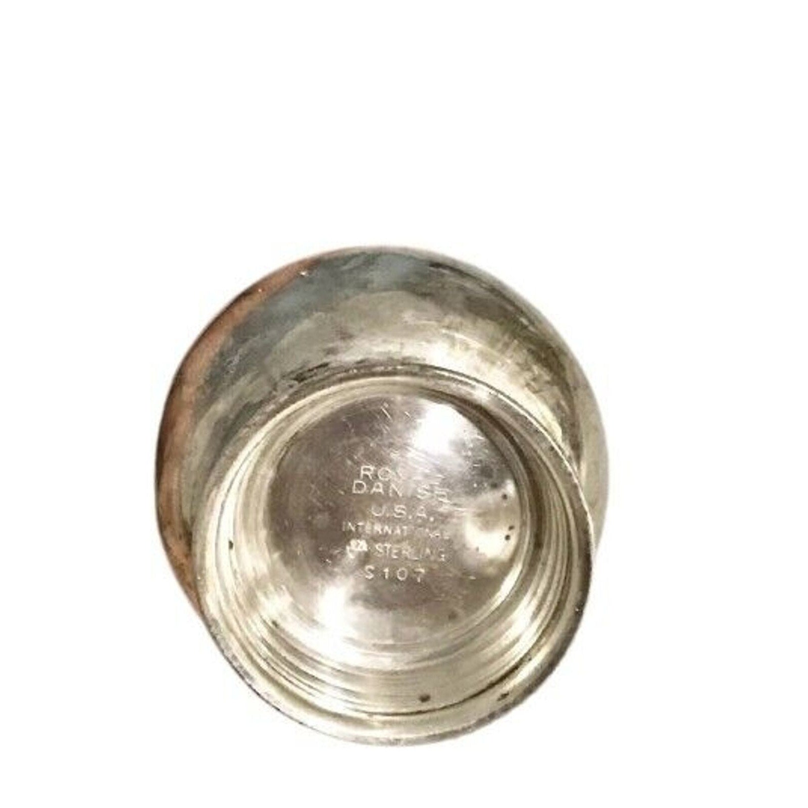 Royal Danish Salt Pepper Shakers Set International Sterling Silver 1939