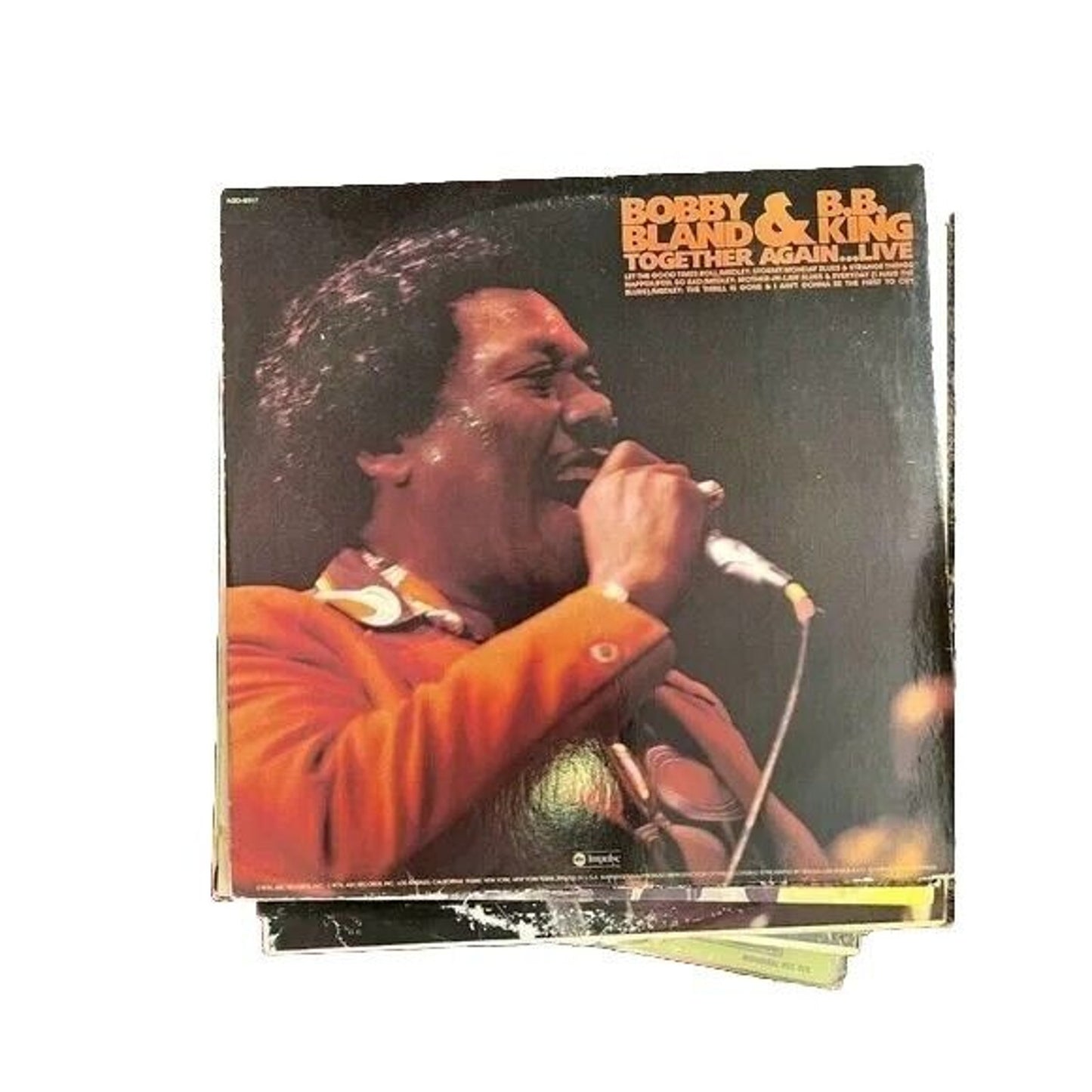 Bobby Bland & B.B. King-"Together Again...Live" 12" Vinyl Lp Vintage