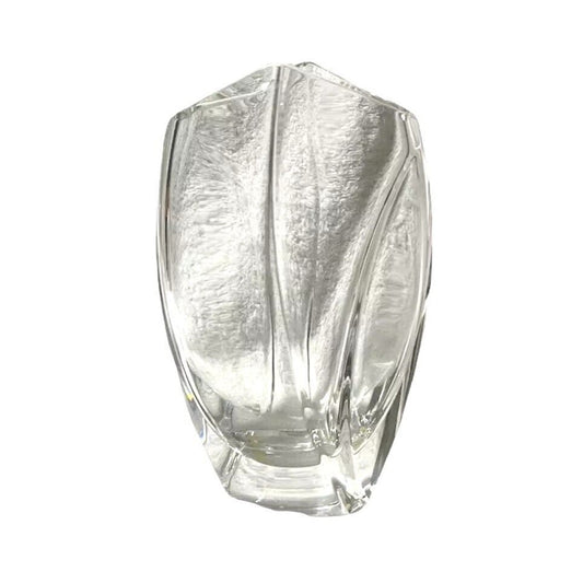 Vintage Baccarat Clear Crystal "Giverny" Vase By Robert Rigot signed France 9"H