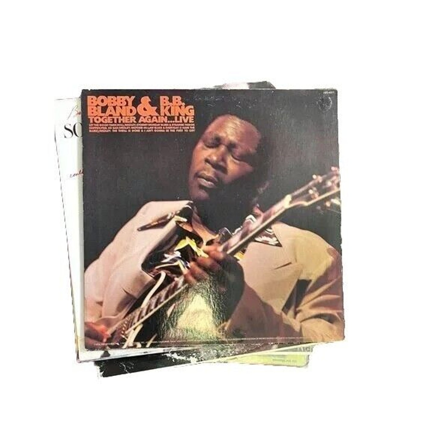 Bobby Bland & B.B. King-"Together Again...Live" 12" Vinyl Lp Vintage