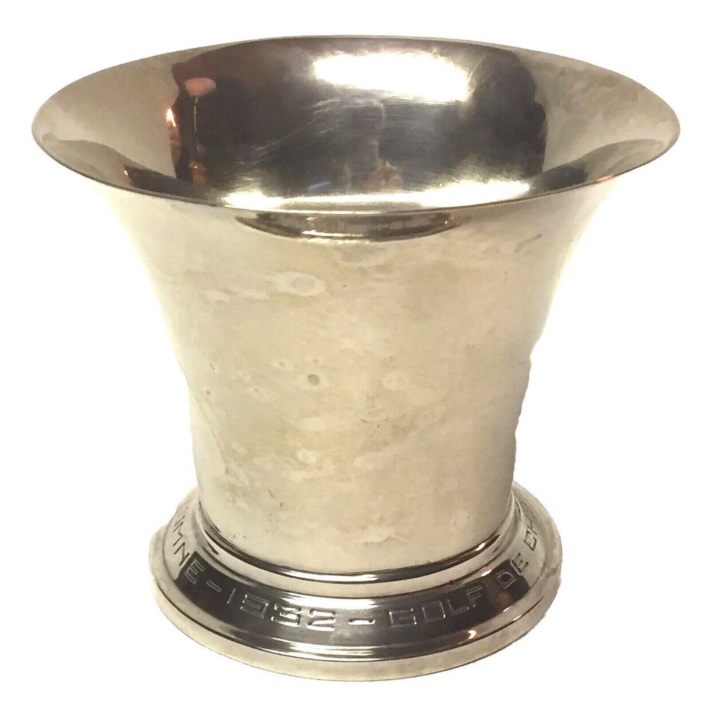 Antique Tetard Frères 1932 Golf de Chantilly Sterling Silver Trophy from Paris