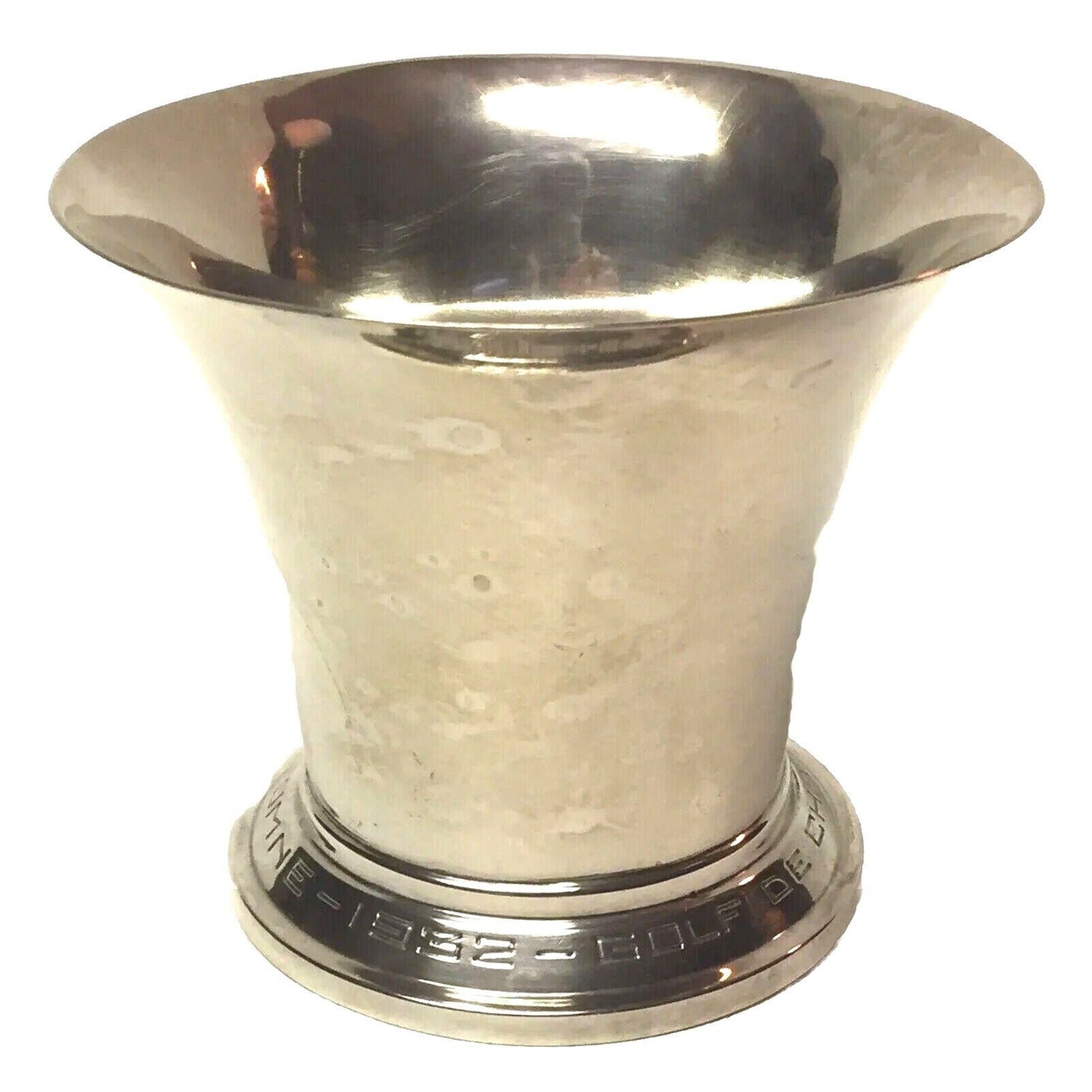 Antique Tetard Frères 1932 Golf de Chantilly Sterling Silver Trophy from Paris