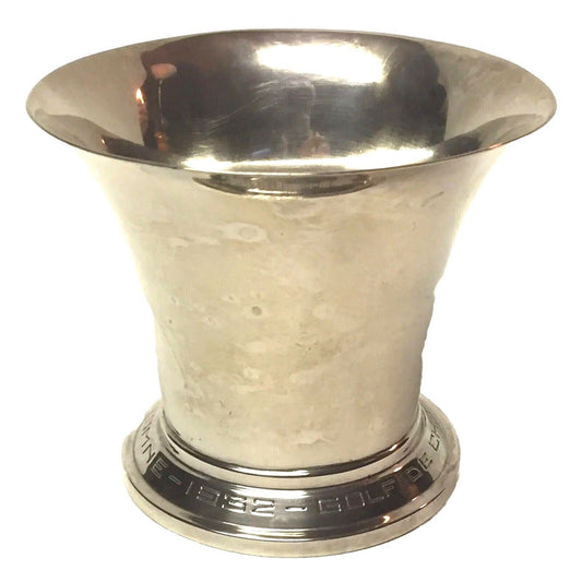 Antique Tetard Frères 1932 Golf de Chantilly Sterling Silver Trophy from Paris