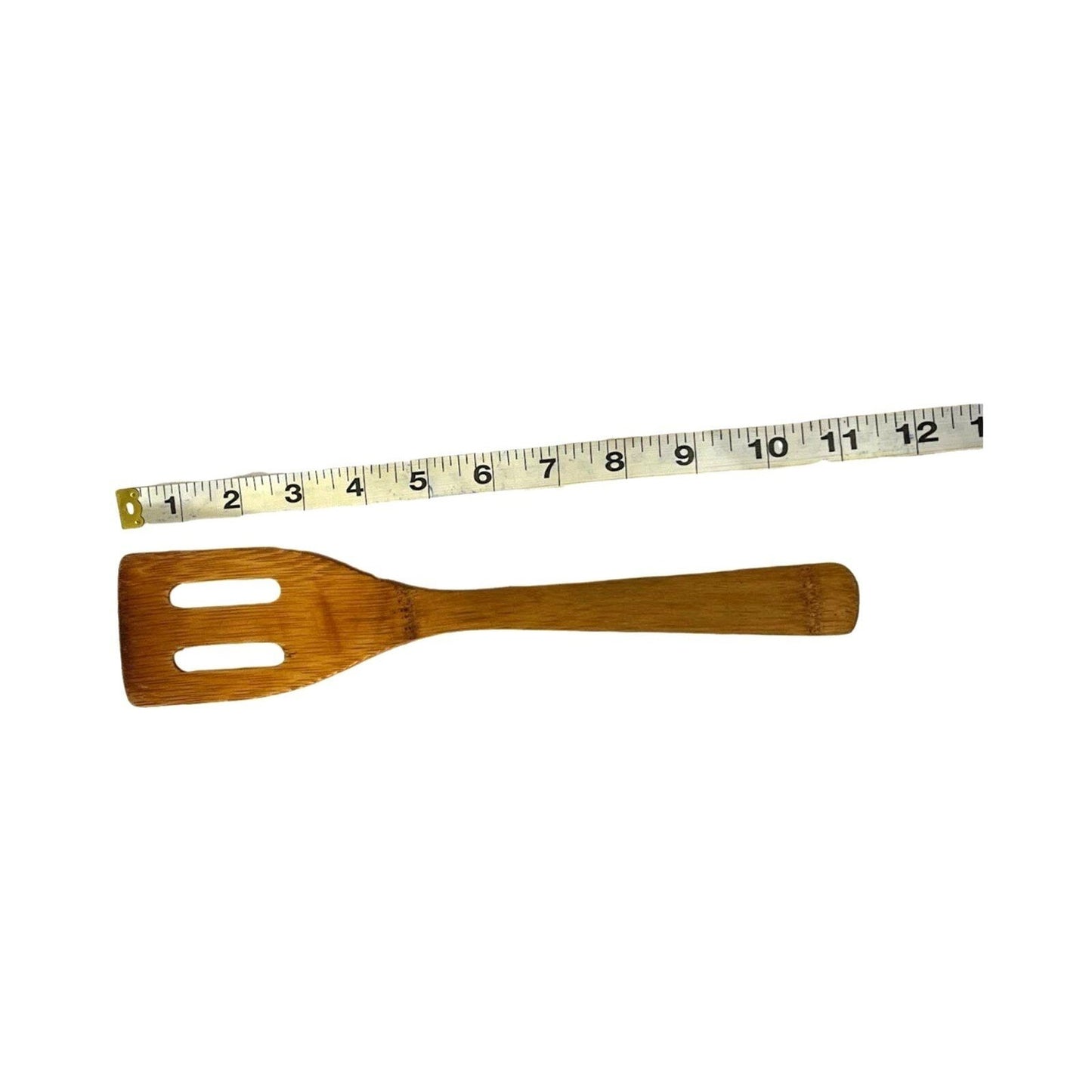 Frying Wooden Slotted Spatula Flat Wok Cooking Kitchen Utensil