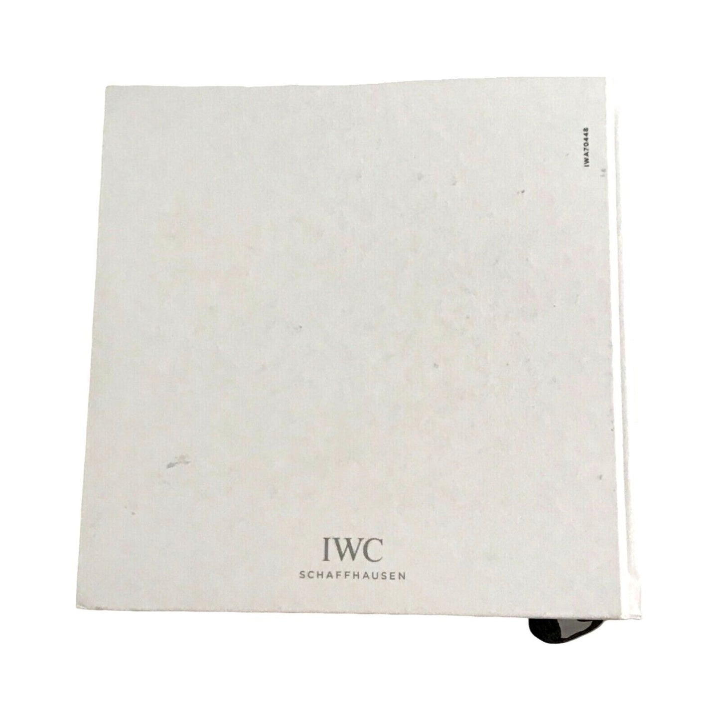 Iwc Schaffhausen Watches Collection Catalog Book 2014/2015 Look book Hardcover