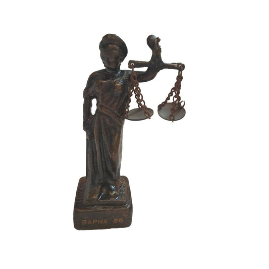 Greek Goddess Themis Statue Figurine Blind Lady Justice Lawyer Gift Varna
