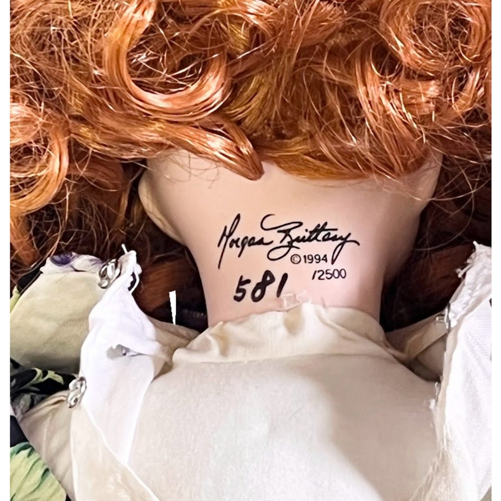 Porcelain Doll Morgan Brittany Doll Lorna 1994 581/2500