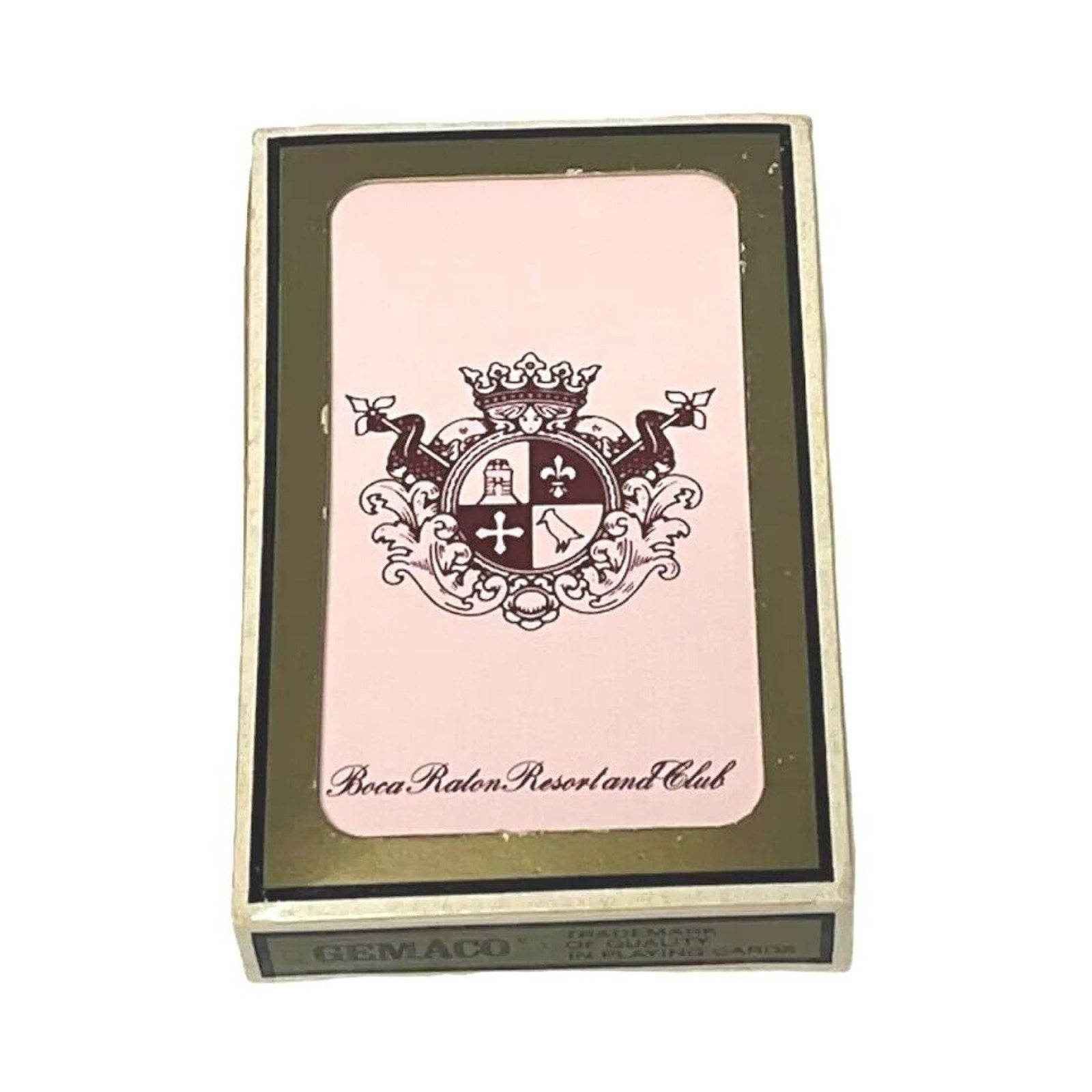 Boca Raton Resort And Spa Pink Playing Cards Deck Gem Aco Bridge